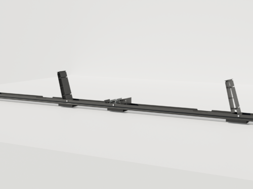 EasyStell Flatroof Dubbel zuid profiel black series - Landscape